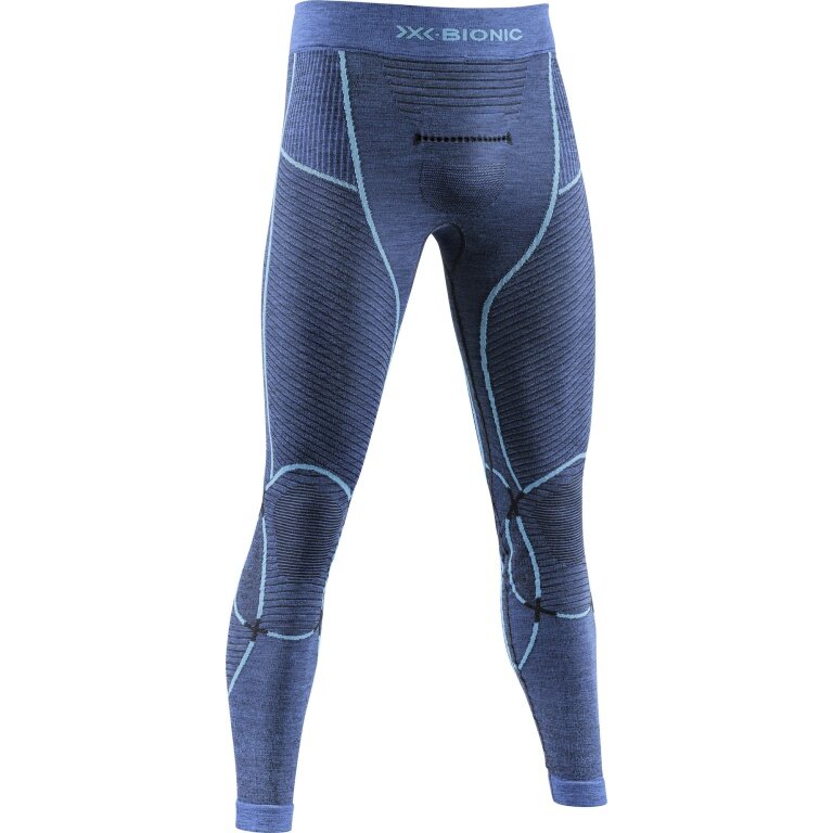 X-Bionic Base Layer Merino-Natural Pant (Merino Wool) long Underwear navy blue Men