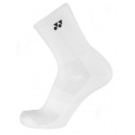 Yonex Sports Socks Crew (Mixed Fabric) White Men - 3 Pairs