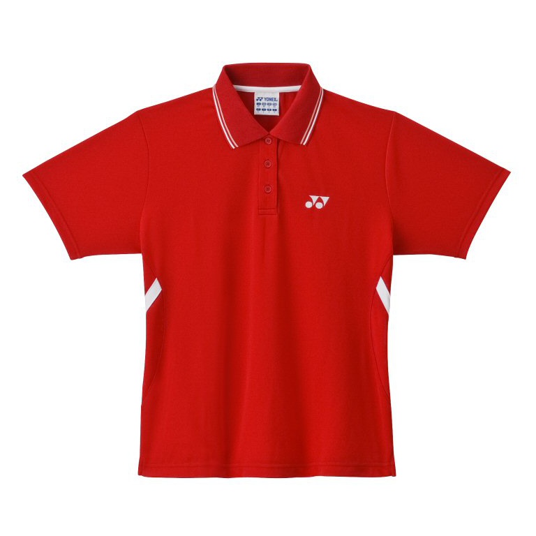 Yonex Sport Polo #10 red Women