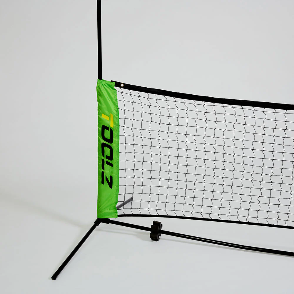 TOOLZ Tennis Net Mini Net Portable 3 Metres (2in1) 80cm/160cm including Nylon Bag